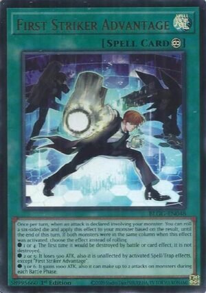 First Striker Advantage - BLGG-EN048 (Ultra Rare)