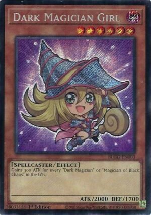 Dark Magician Girl (chibi artwork) - BLGG-EN003 (Secret Rare)