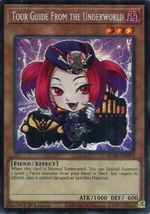 Tour Guide From the Underworld (chibi artwork) - BLGG-EN005 (Secret Rare)