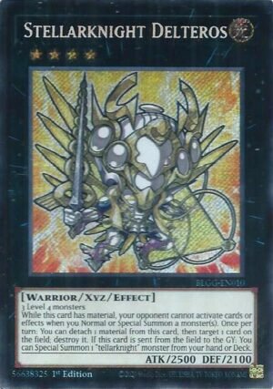 Stellarknight Delteros (chibi artwork) - BLGG-EN010 (Secret Rare)