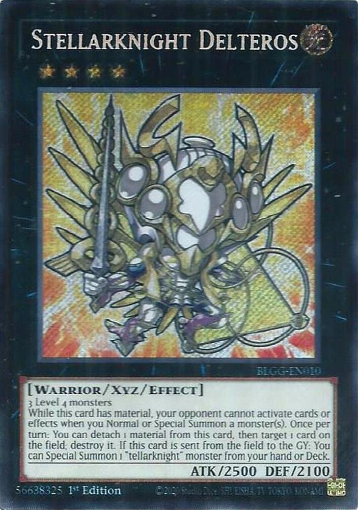 Stellarknight Delteros (chibi artwork) - BLGG-EN010 (Secret Rare)