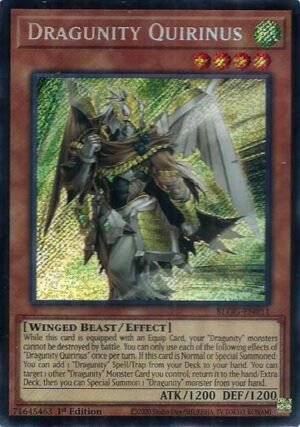 Dragunity Quirinus - BLGG-EN011 (Secret Rare)