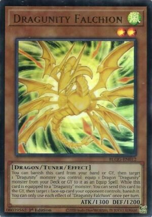 Dragunity Falchion - BLGG-EN012 (Ultra Rare)