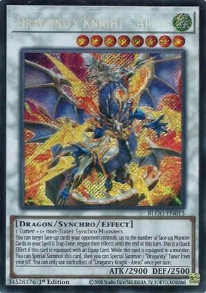 Dragunity Knight - Areus - BLGG-EN013 (Secret Rare)