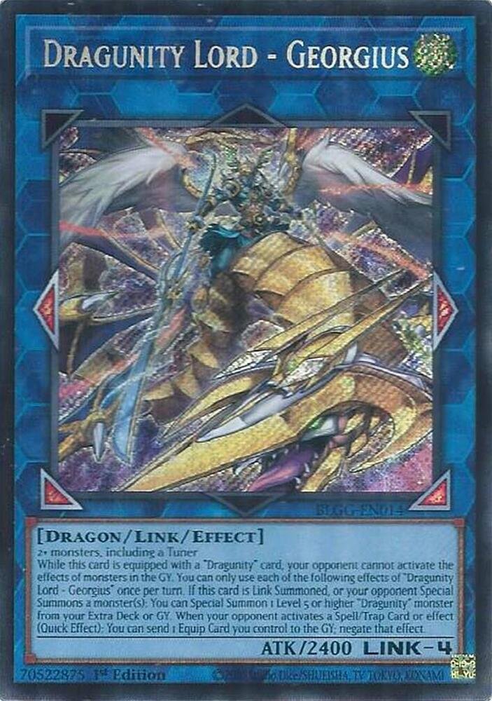 Dragunity Lord - Georgius - BLGG-EN014 (Secret Rare)
