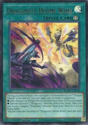Dragunity Divine Wind - BLGG-EN015 (Ultra Rare)