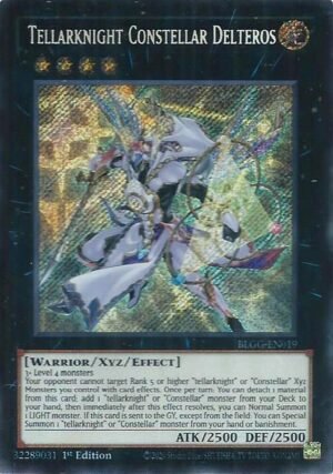 Tellarknight Constellar Delteros - BLGG-EN019 (Secret Rare)