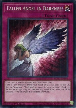 Fallen Angel in Darkness - BLGG-EN031 (Secret Rare)