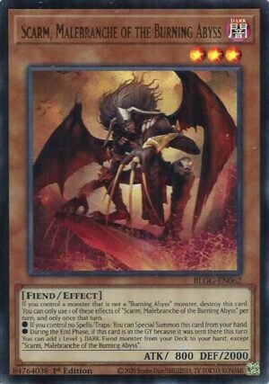 Scarm, Malebranche of the Burning Abyss - BLGG-EN062 (Ultra Rare)