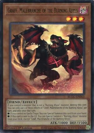 Graff, Malebranche of the Burning Abyss - BLGG-EN063 (Ultra Rare)