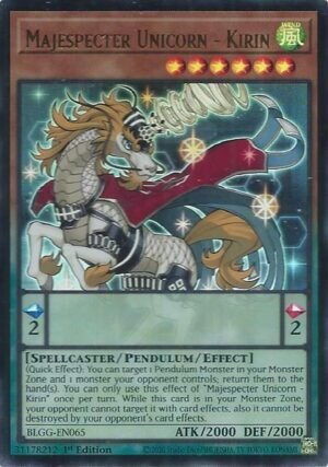 Majespecter Unicorn - Kirin - BLGG-EN065 (Ultra Rare)