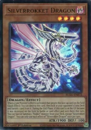 Silverrokket Dragon - BLGG-EN072 (Ultra Rare)