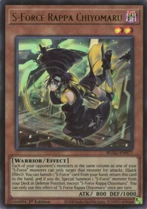 S-Force Rappa Chiyomaru - BLGG-EN077 (Ultra Rare)