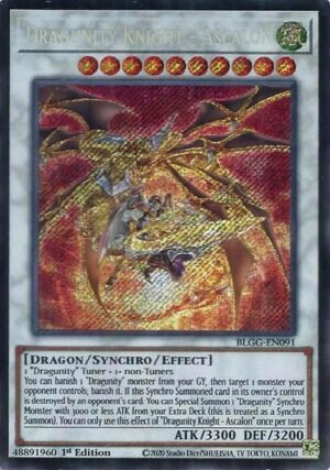 Dragunity Knight - Ascalon - BLGG-EN091 (Secret Rare)