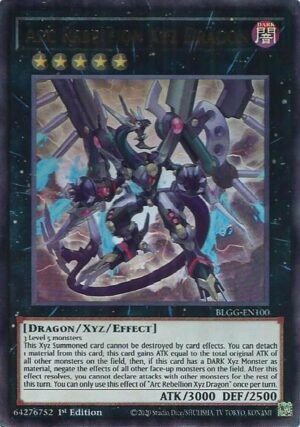 Arc Rebellion Xyz Dragon - BLGG-EN100 (Ultra Rare)