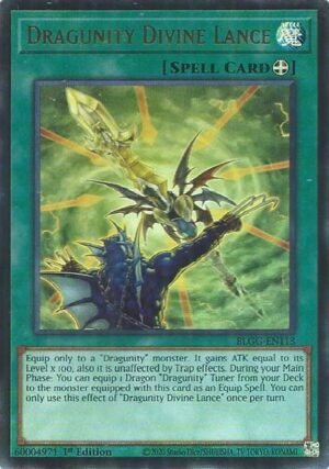 Dragunity Divine Lance - BLGG-EN113 (Ultra Rare)