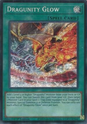 Dragunity Glow - BLGG-EN117 (Secret Rare)
