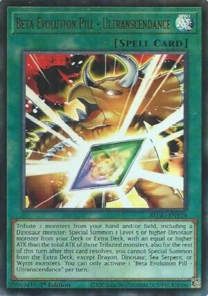 Beta Evolution Pill - Ultranscendance - BLGG-EN124 (Ultra Rare)