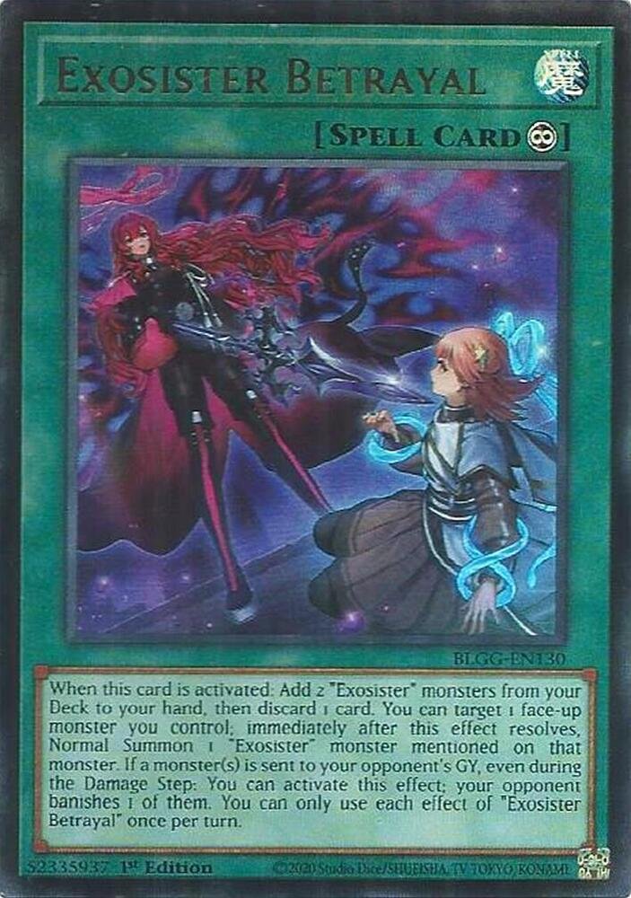 Exosister Betrayal - BLGG-EN130 (Ultra Rare)