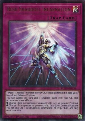 Resh Shaddoll Incarnation - BLGG-EN134 (Ultra Rare)