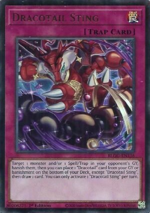 Dracotail Sting - BLGG-EN136 (Ultra Rare)