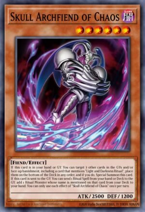 Skull Archfiend of Chaos  - CORI-EN002 (Super Rare)