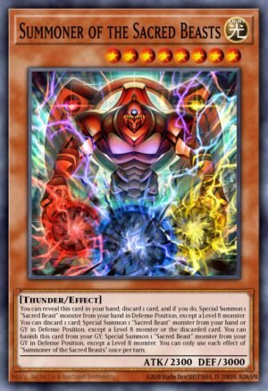 Summoner of the Sacred Beasts  - CORI-EN008 (Super Rare)