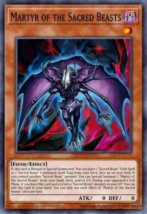 Martyr of the Sacred Beasts  - CORI-EN009 (Super Rare)