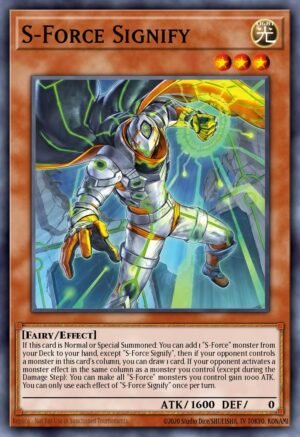 S-Force Signify - CORI-EN020 (Common / Short Print)