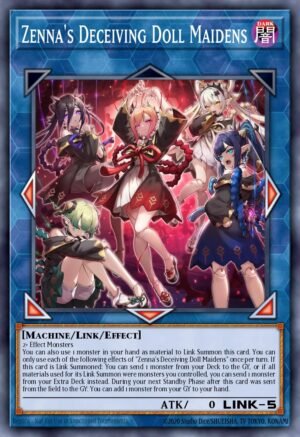 Zenna's Deceiving Doll Maidens  - CORI-EN043 (Ultra Rare)