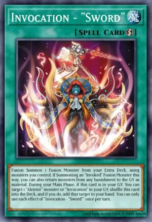 Invocation - "Sword"  - CORI-EN053 (Ultra Rare)