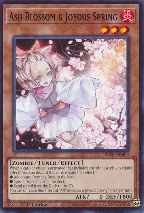 Ash Blossom & Joyous Spring - L26D-ENM02 (Common)