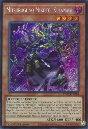 Mitsurugi no Mikoto, Kusanagi - L26D-ENM04 (Secret Rare)
