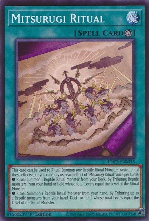 Mitsurugi Ritual - L26D-ENM15 (Common)