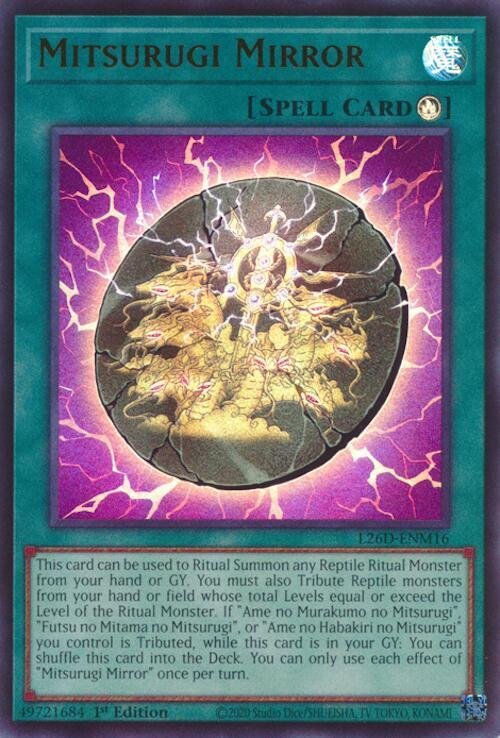Mitsurugi Mirror - L26D-ENM16 (Ultra Rare)