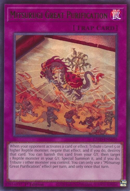 Mitsurugi Great Purification - L26D-ENM20 (Ultra Rare)