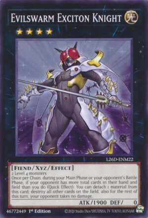 Evilswarm Exciton Knight - L26D-ENM22 (Common)