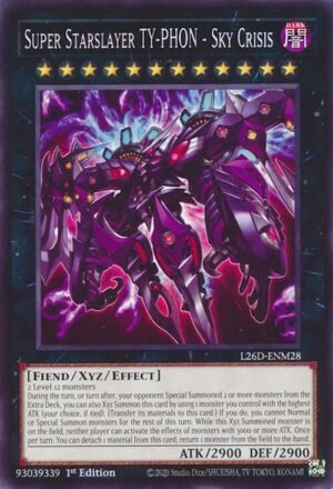 Super Starslayer TY-PHON - Sky Crisis - L26D-ENM28 (Common)