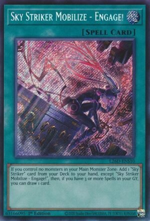 Sky Striker Mobilize - Engage! (alternate artwork) - L26D-ENS10 (Secret Rare)