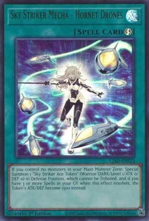 Sky Striker Mecha - Hornet Drones - L26D-ENS13 (Ultra Rare)