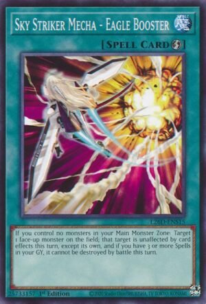Sky Striker Mecha - Eagle Booster - L26D-ENS15 (Common)