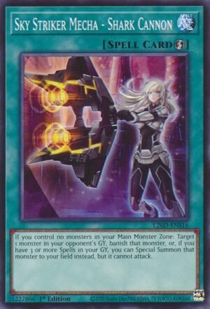 Sky Striker Mecha - Shark Cannon - L26D-ENS16 (Common)