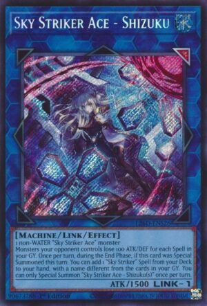 Sky Striker Ace - Shizuku (alternate artwork) - L26D-ENS26 (Secret Rare)