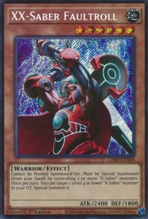 XX-Saber Faultroll - L26D-ENX04 (Secret Rare)