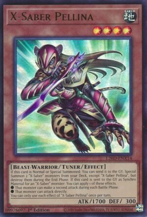 X-Saber Pellina - L26D-ENX14 (Ultra Rare)