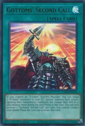 Gottoms' Second Call - L26D-ENX19 (Ultra Rare)