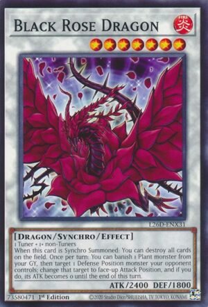 Black Rose Dragon - L26D-ENX31 (Common)
