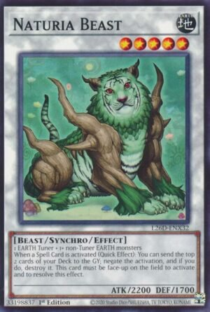 Naturia Beast - L26D-ENX32 (Common)