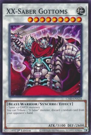 XX-Saber Gottoms - L26D-ENX34 (Common)
