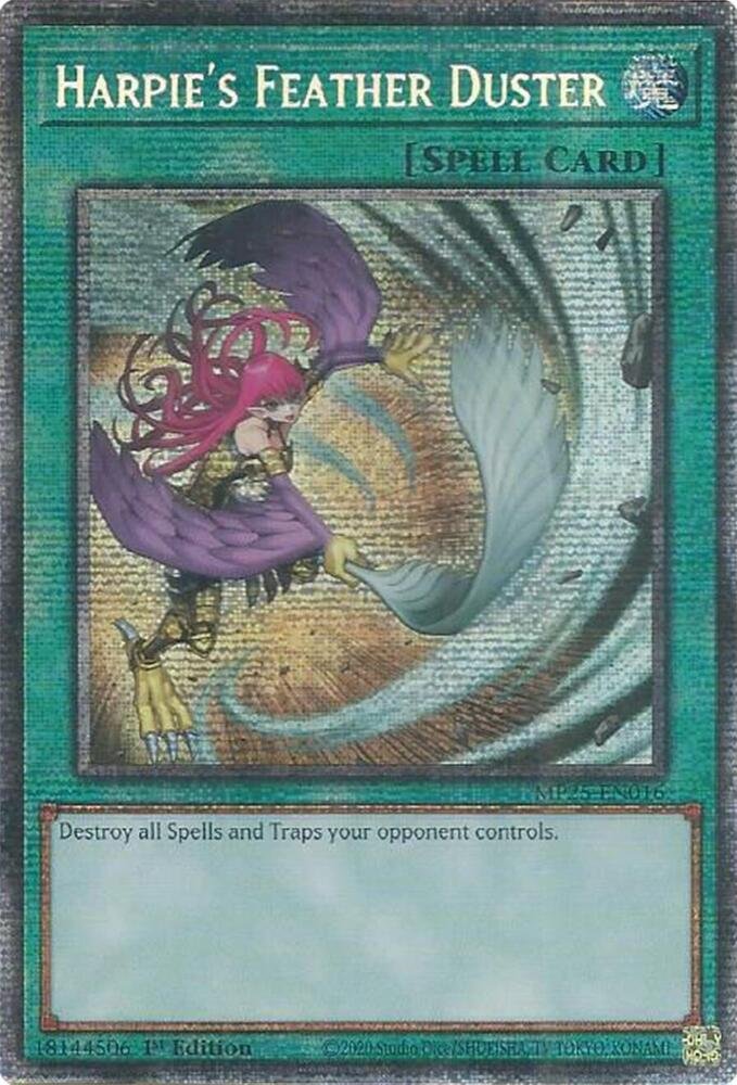 Harpie's Feather Duster - MP25-EN016 (Starlight Rare)